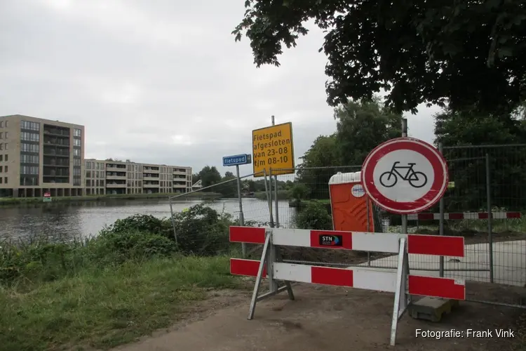 Werkzaamheden gestart fiets- en voetgangersbrug over de Veenscheiding