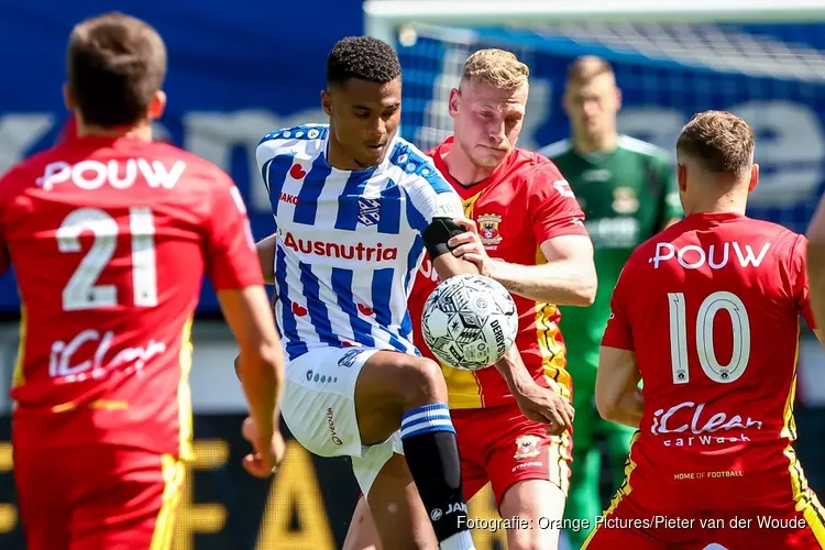 SC Heerenveen grijpt ticket play-offs na winst op Go Ahead Eagles