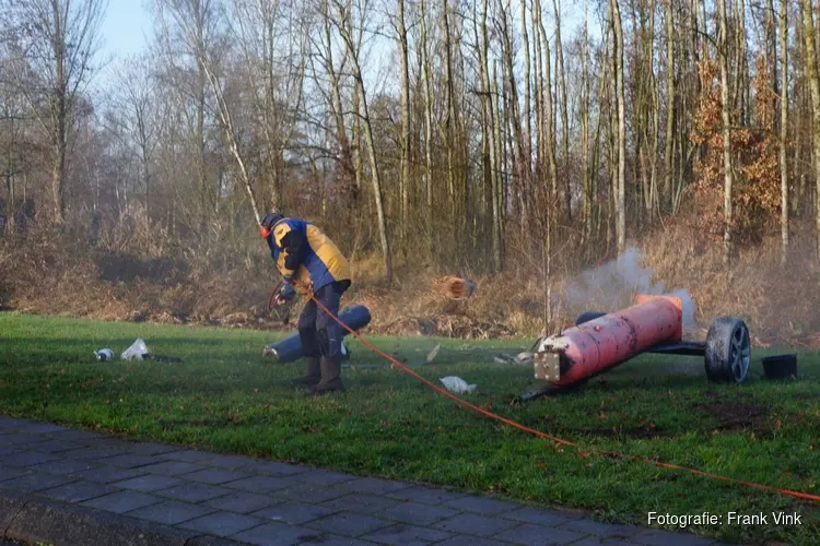 Carbidschieten op 31 december, vraag dan toestemming aan