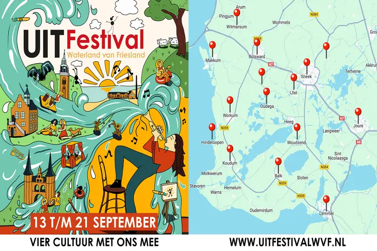 Vier cultuur met ons mee tijdens het UITfestival!