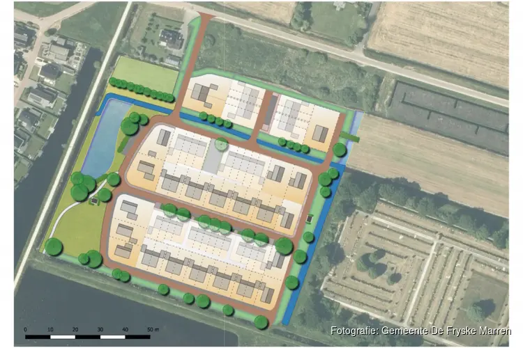 Kavelverloting Tramdijk-Oost in Lemmer